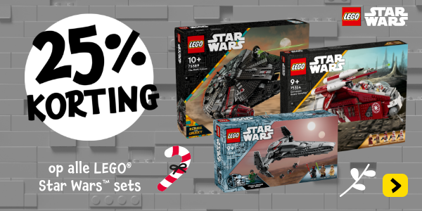 Profiteer van korting op alle LEGO Star Wars sets