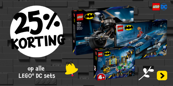 Profiteer van korting op alle LEGO DC sets