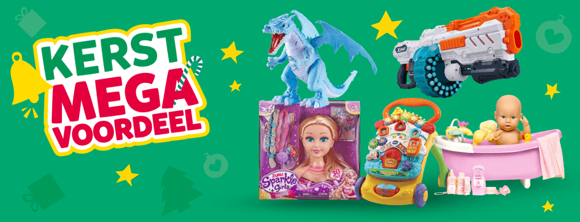 Kerst mega voordeel bij Intertoys
