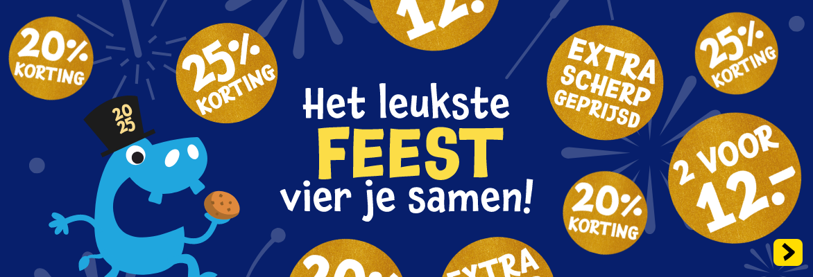 Het leukste feest vier je samen met de aanbiedingen van Intertoys!