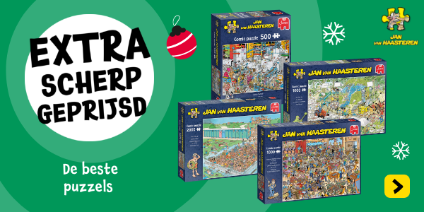 Korting op geselecteerde JvH puzzels