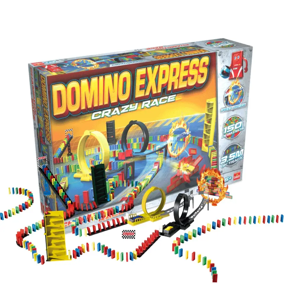 Goliath Domino Express Crazy Race 150 stenen