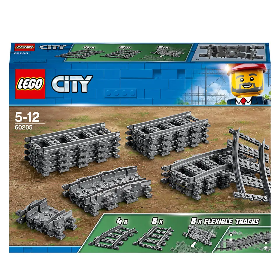 LEGO CITY treinrails 60205
