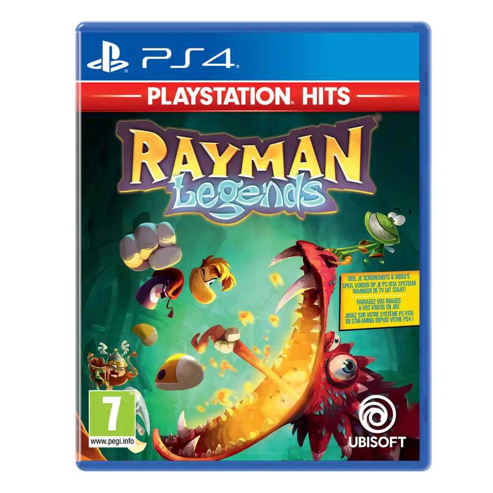 Hits Rayman Legends PS4