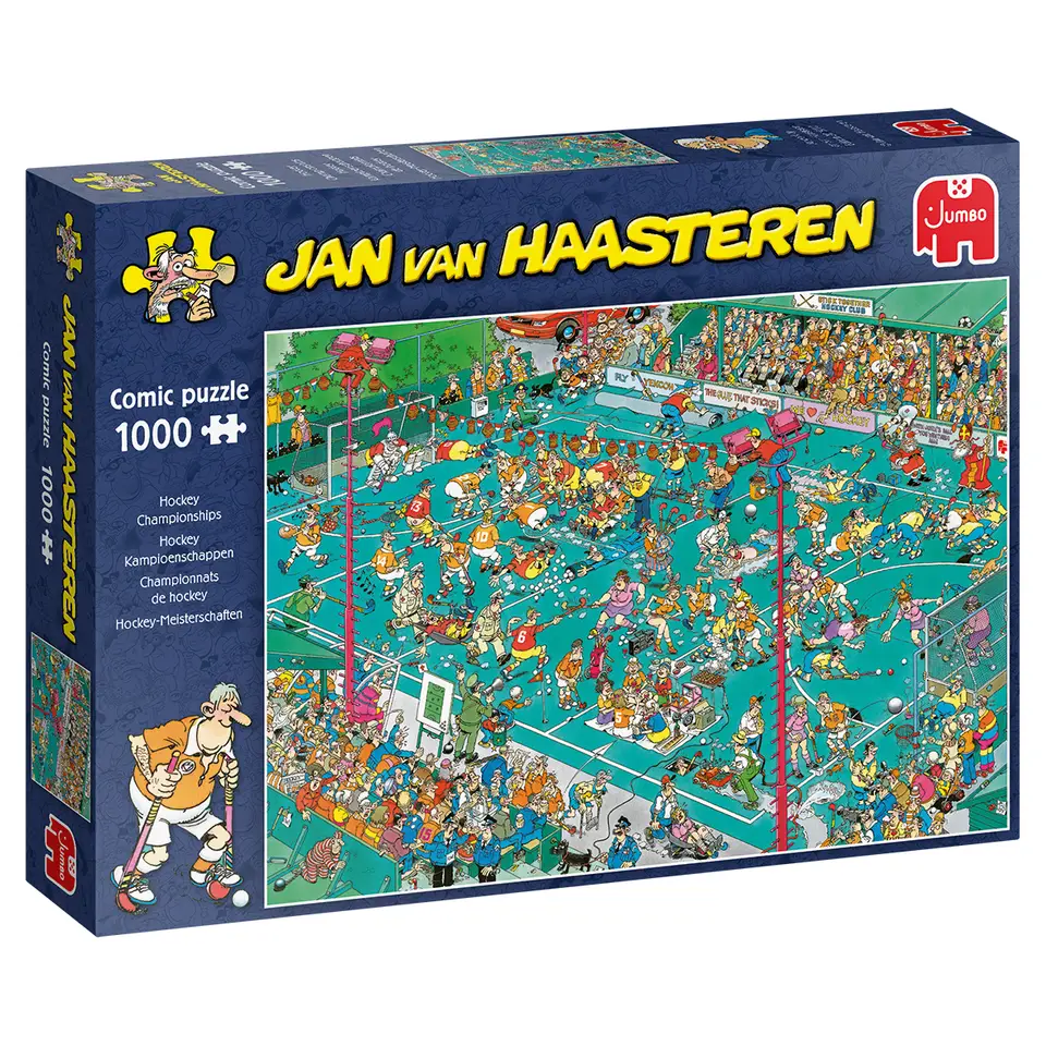 Jumbo Jan van Haasteren puzzel hockey kampioenschappen - 1000 stukjes