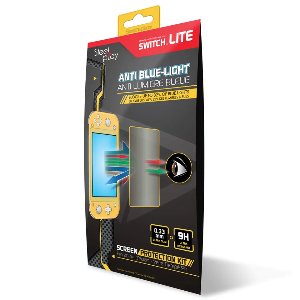 Nintendo Switch Lite Steelplay ​Screen Protection Kit 9H Anti Blue Light
