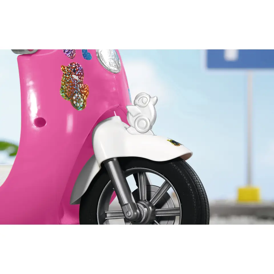 BABY born City Glam scooter met afstandsbediening