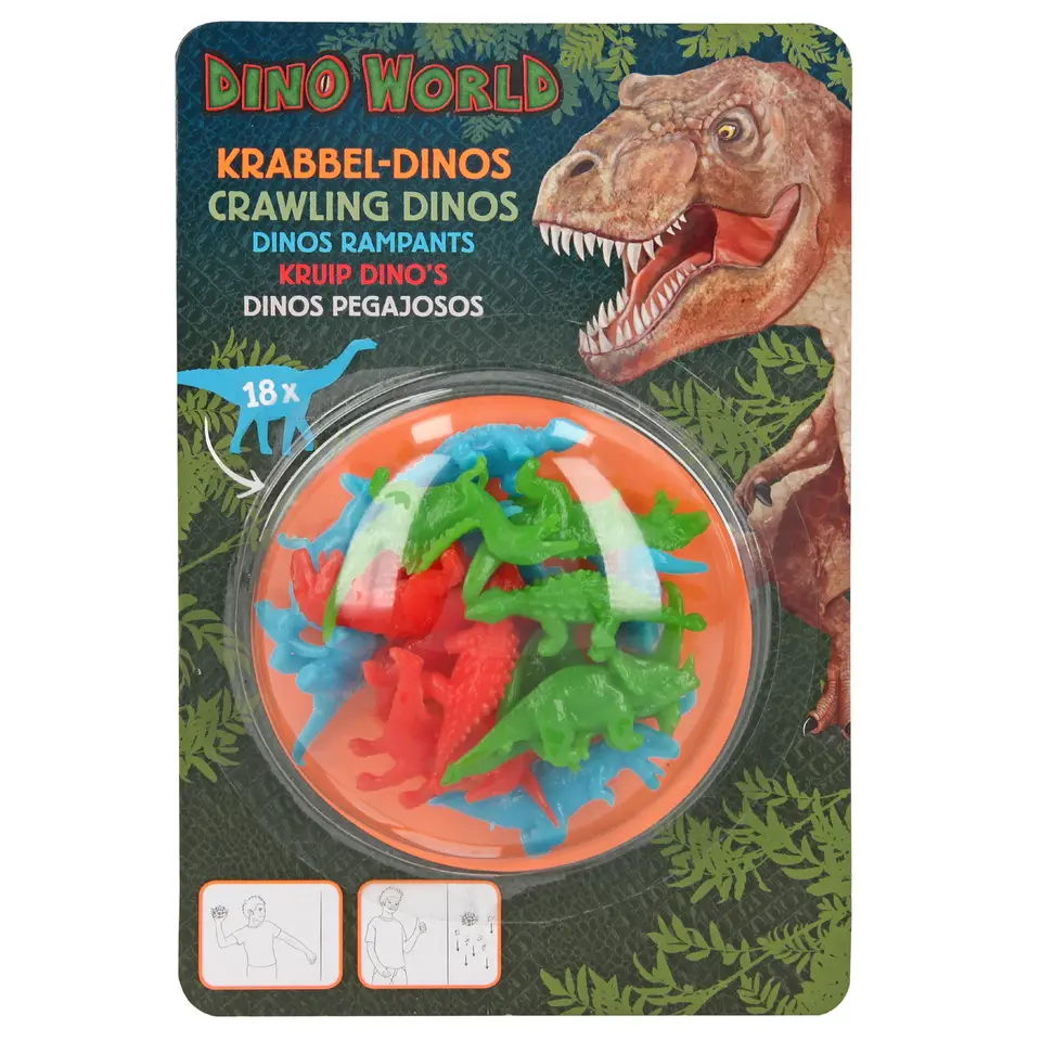 Dino World kruip dino's