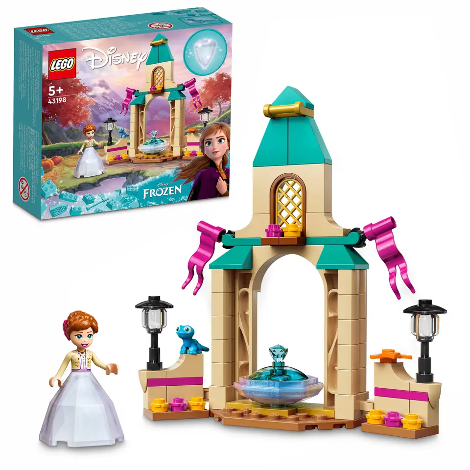 LEGO Disney Frozen binnenplaats van Anna's kasteel 43198