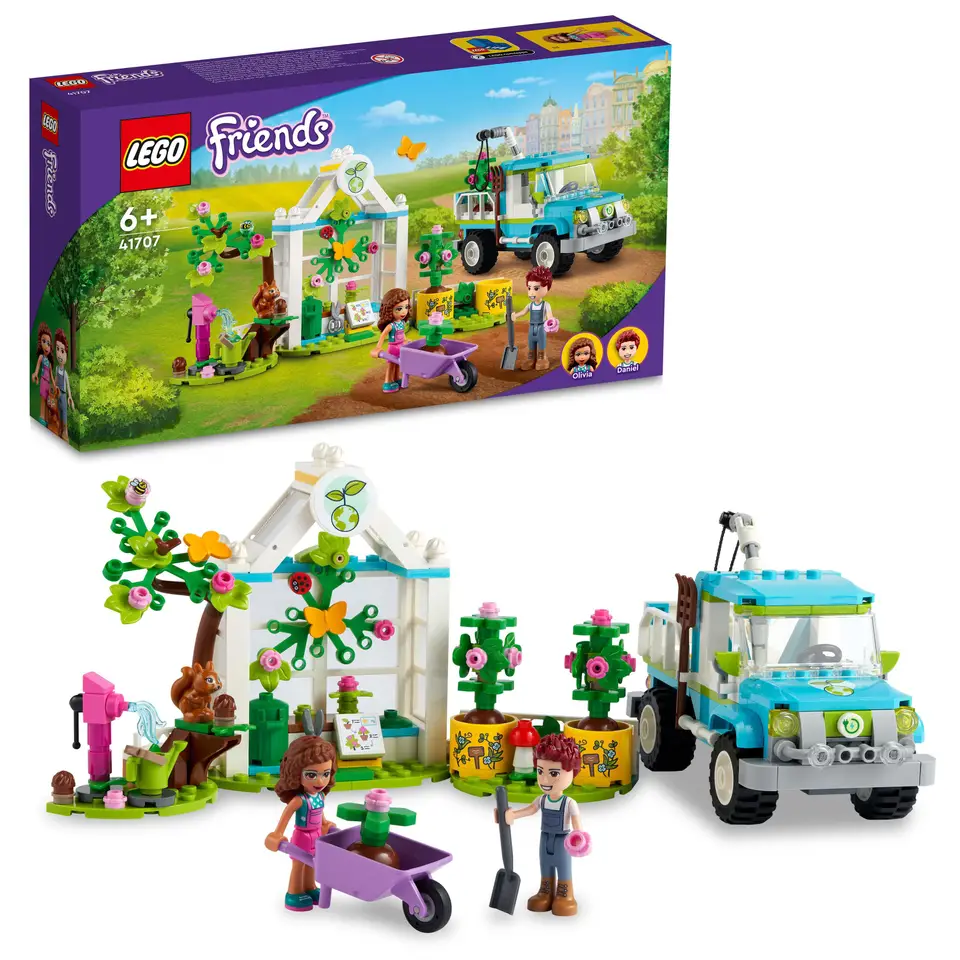 LEGO Friends bomenplantwagen 41707