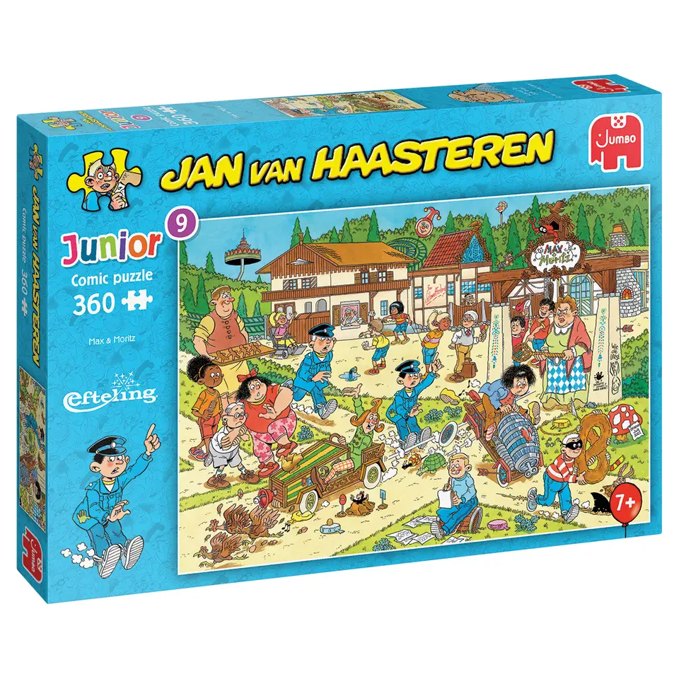 Jumbo Jan van Haasteren Junior puzzel Max & Moritz Efteling - 360 stukjes
