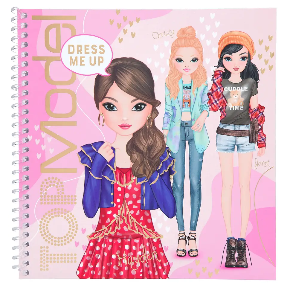 TOPModel Dress Me Up Collage Book - Toys - Toys At Foys