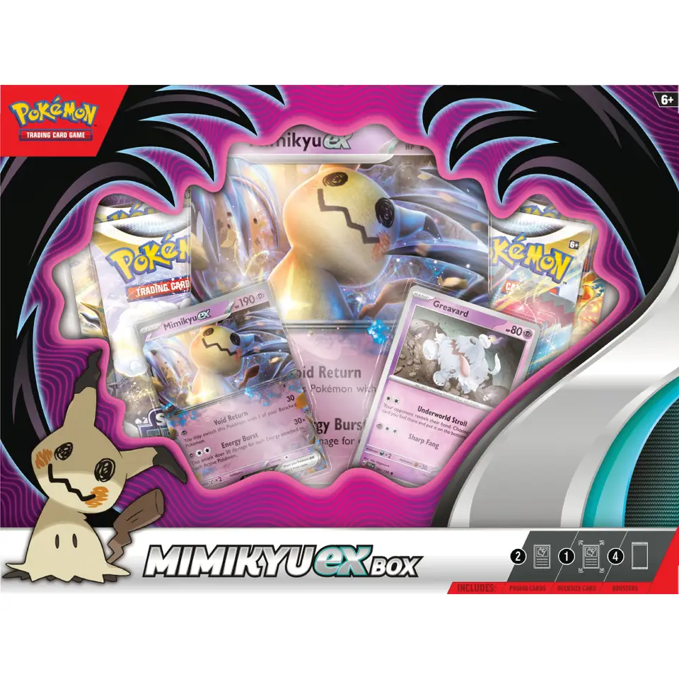 Pokemon mimikyu ex box