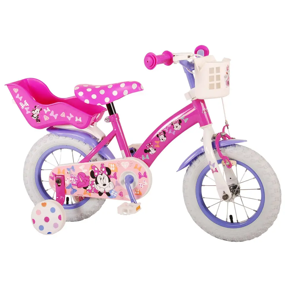 Volare Minnie Mouse kinderfiets - 12 inch