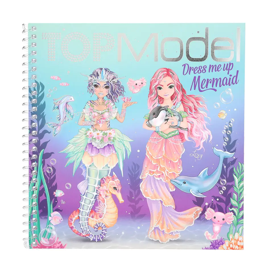 TOPModel Dress Me Up Mermaid stickerboek