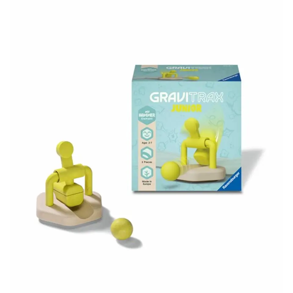 thumbnail image 2 of 3D Printed Hammer For Gravitrax Junior – Compatible With Up To 3cm Height 2 of 3
