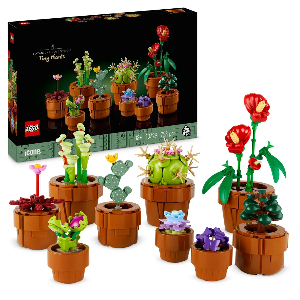 LEGO Icons Botanical Collection miniplantjes 10329