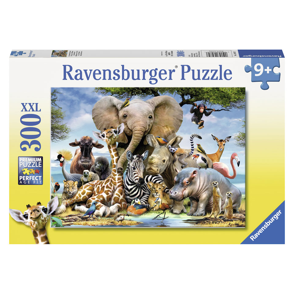 Ravensburger puzzel Afrikaanse vrienden - 300 stukjes