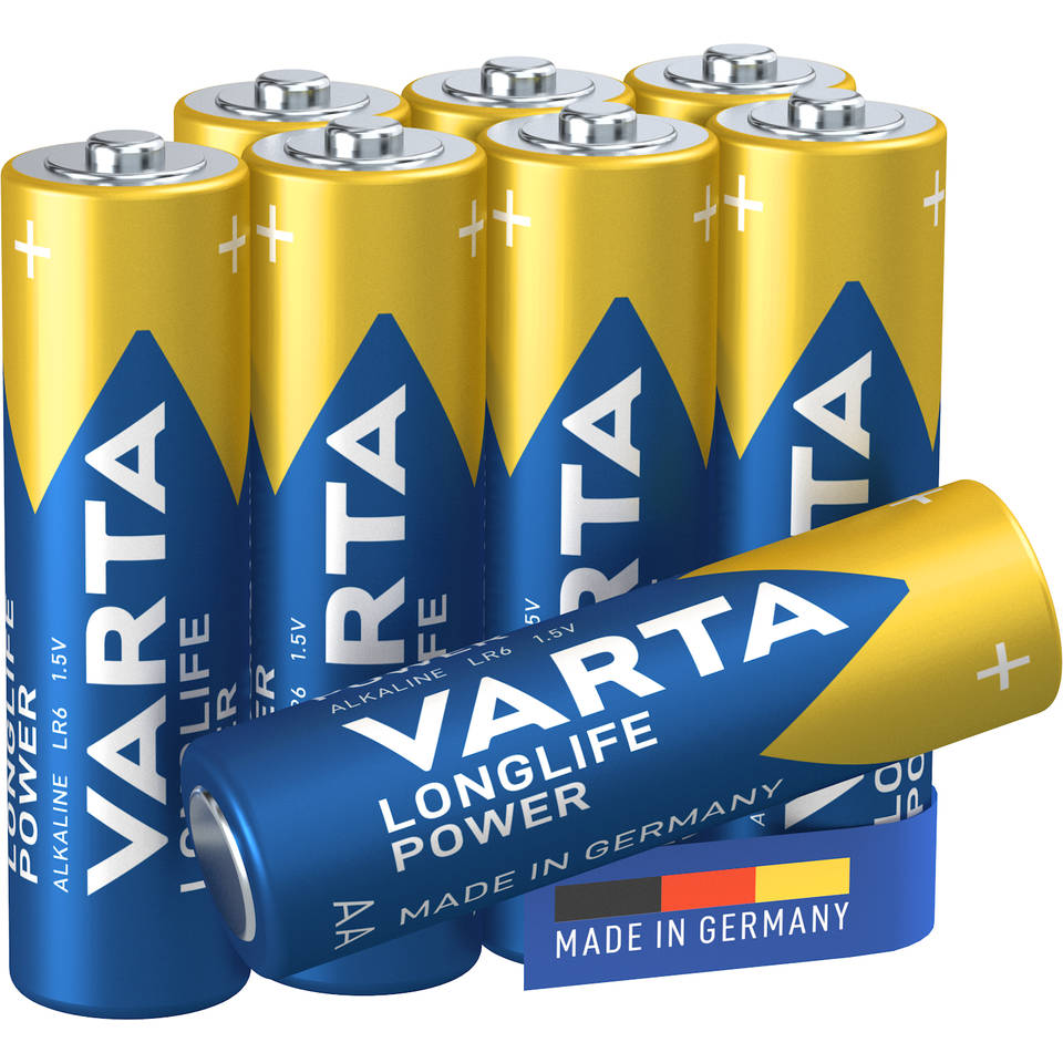 Varta AA Batterijen 4+4 Gratis