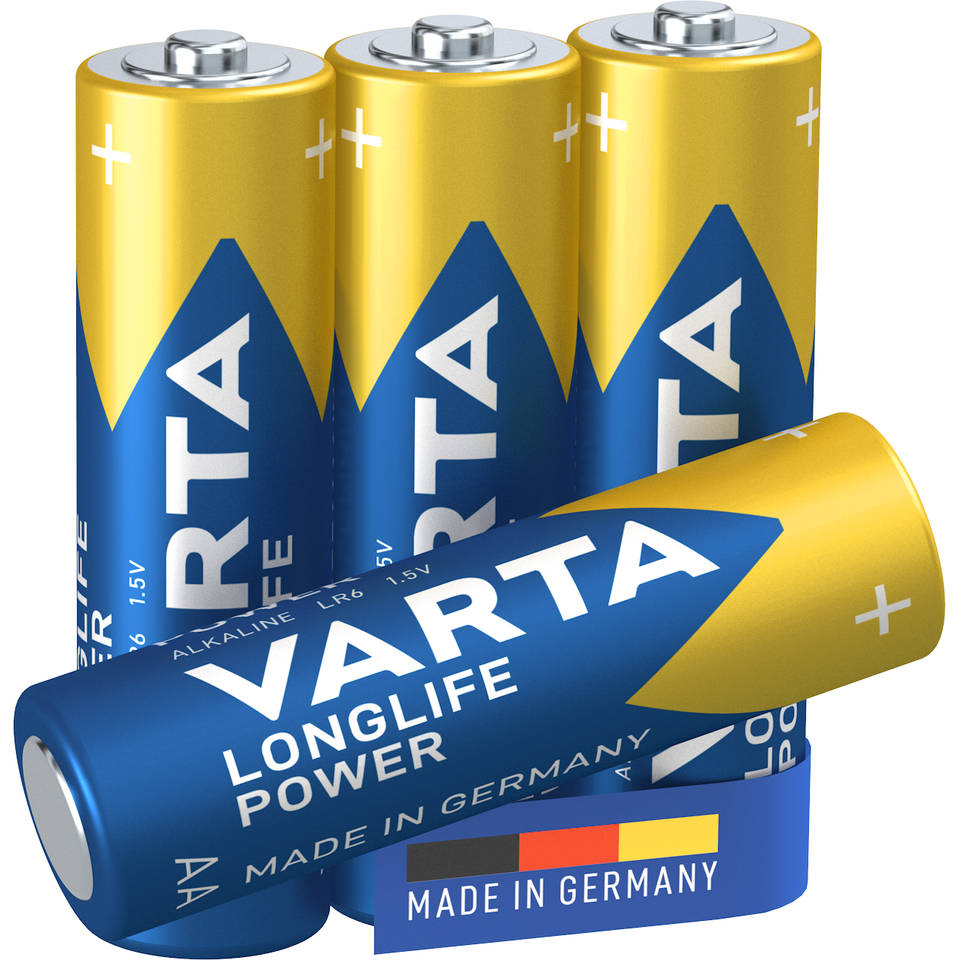 VARTA Longlife Power AA-batterijen 4-delig