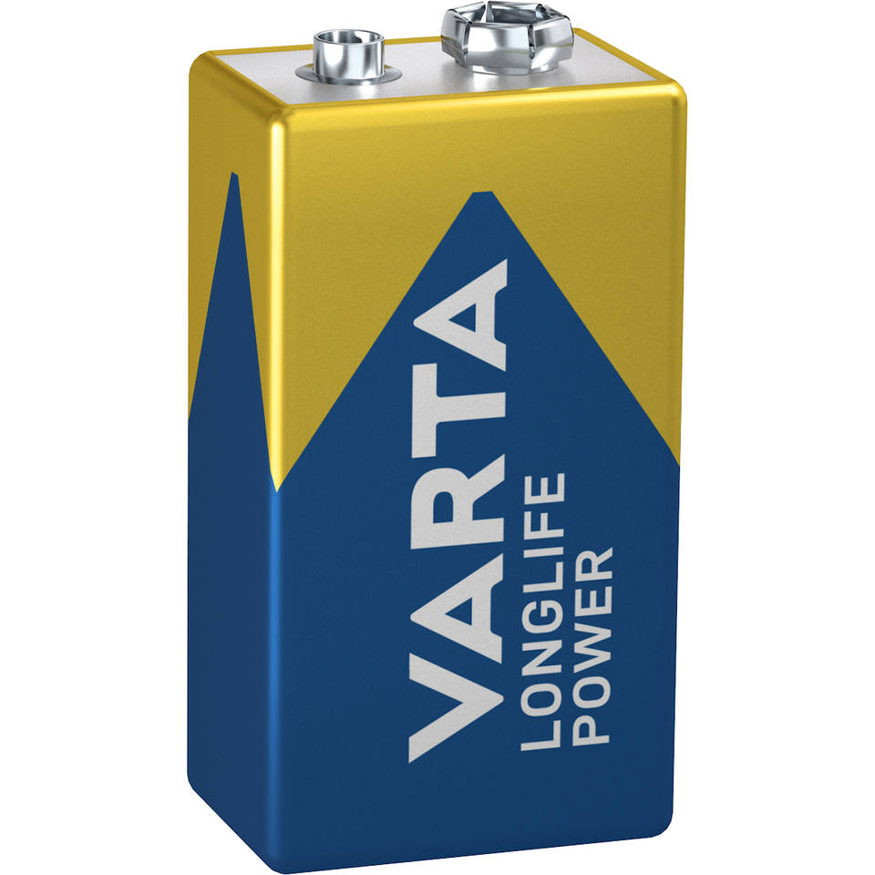 VARTA Longlife Power 9V Blister batterij
