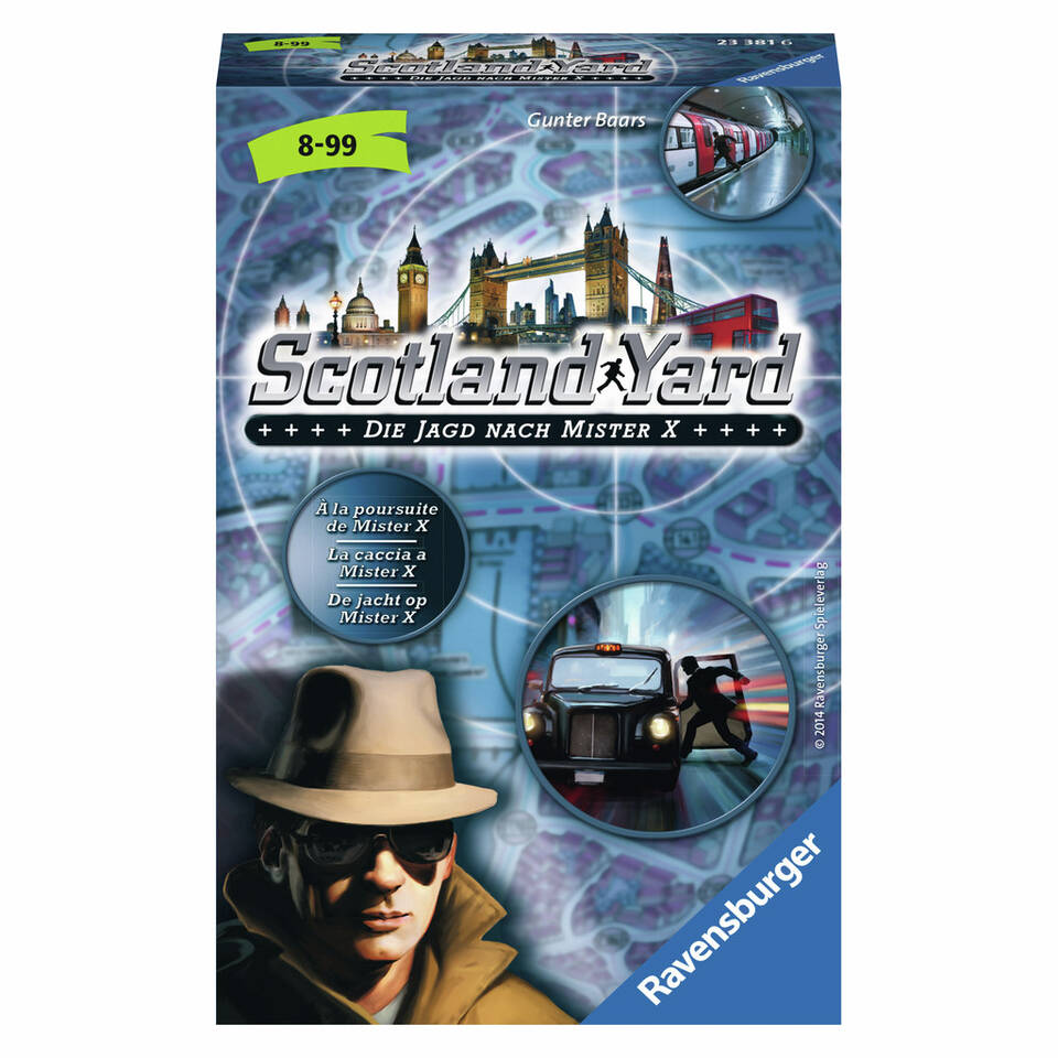 Ravensburger Scotland Yard de jacht op Mister X