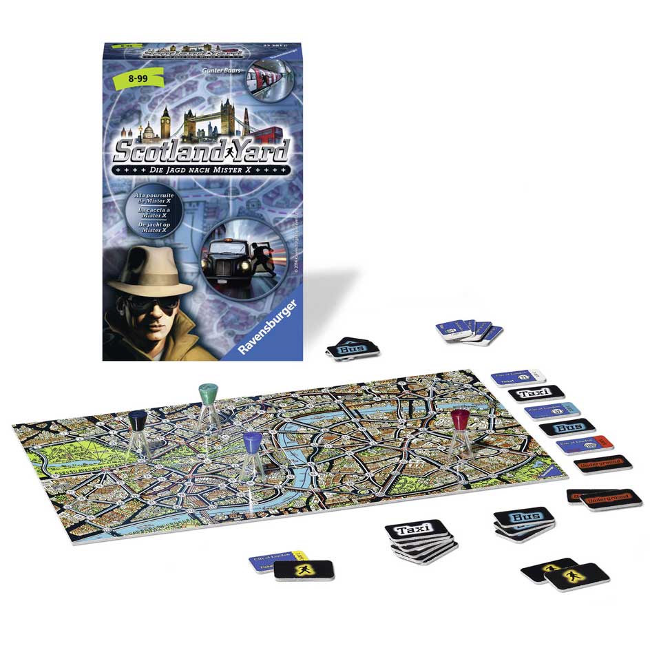 Ravensburger Scotland Yard de jacht op Mister X