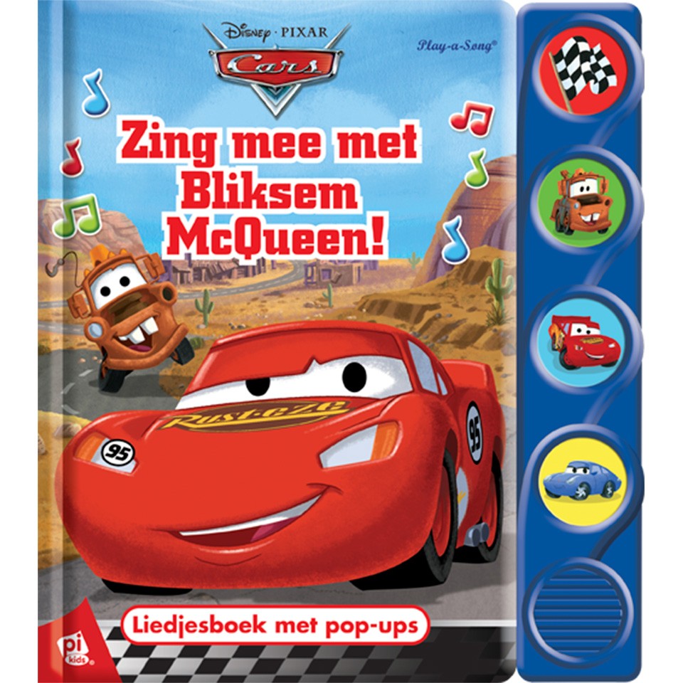 Liedjesboek - zing met Bliksem McQueen