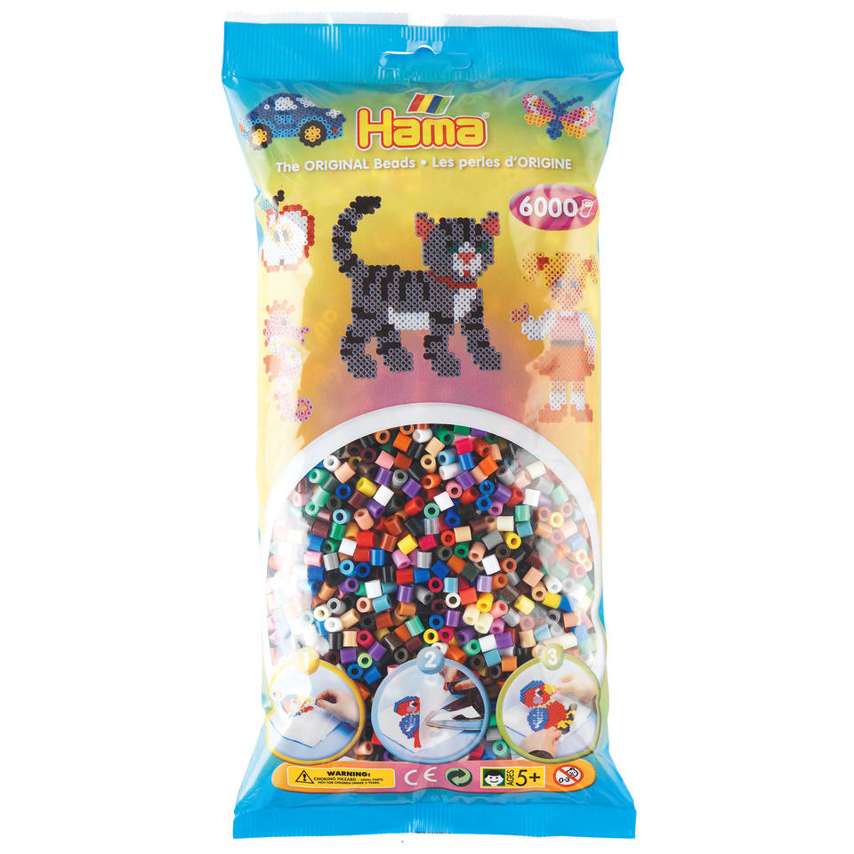 Hama strijkkralen mix 6000-delig