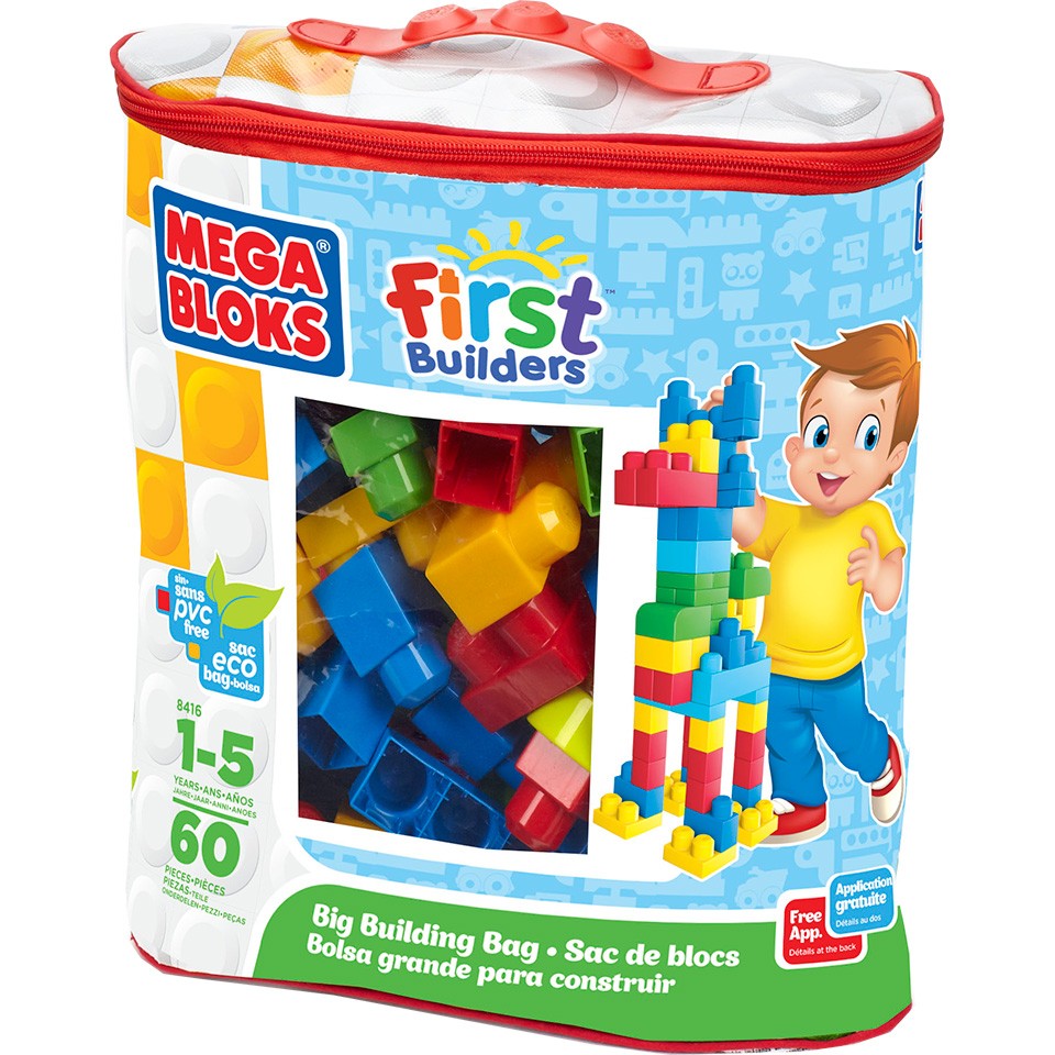 Mega Bloks First Builders blokkenzak 