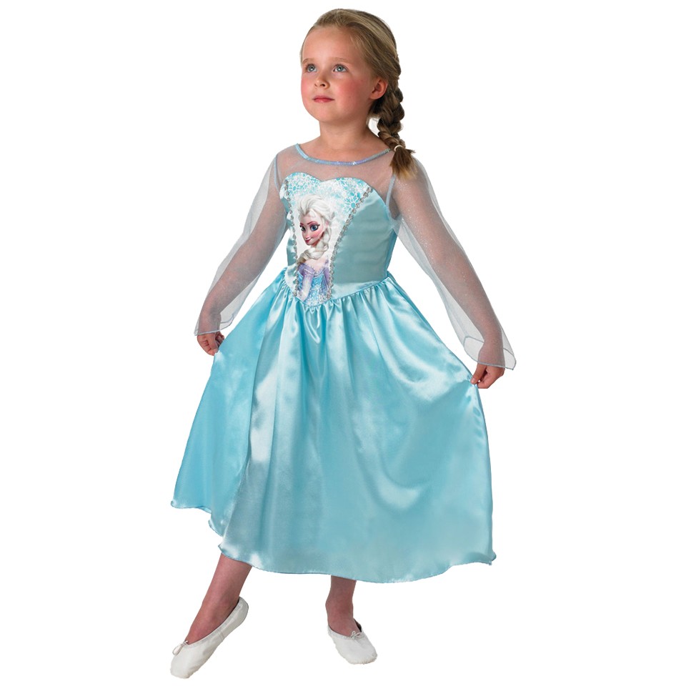 Wonderbaarlijk Disney Frozen sneeuwkoningin jurk - maat 122/128 PX-12