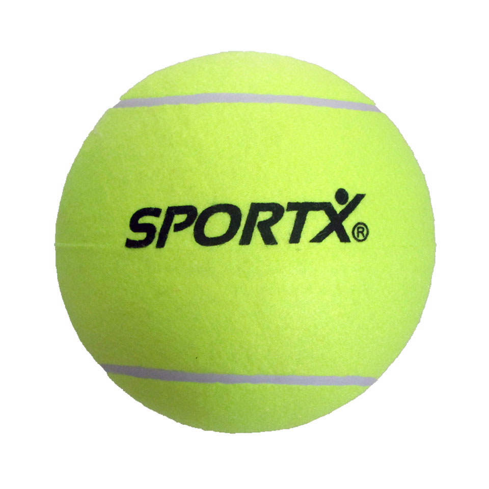 SportX Jumbo tennisbal XL - geel