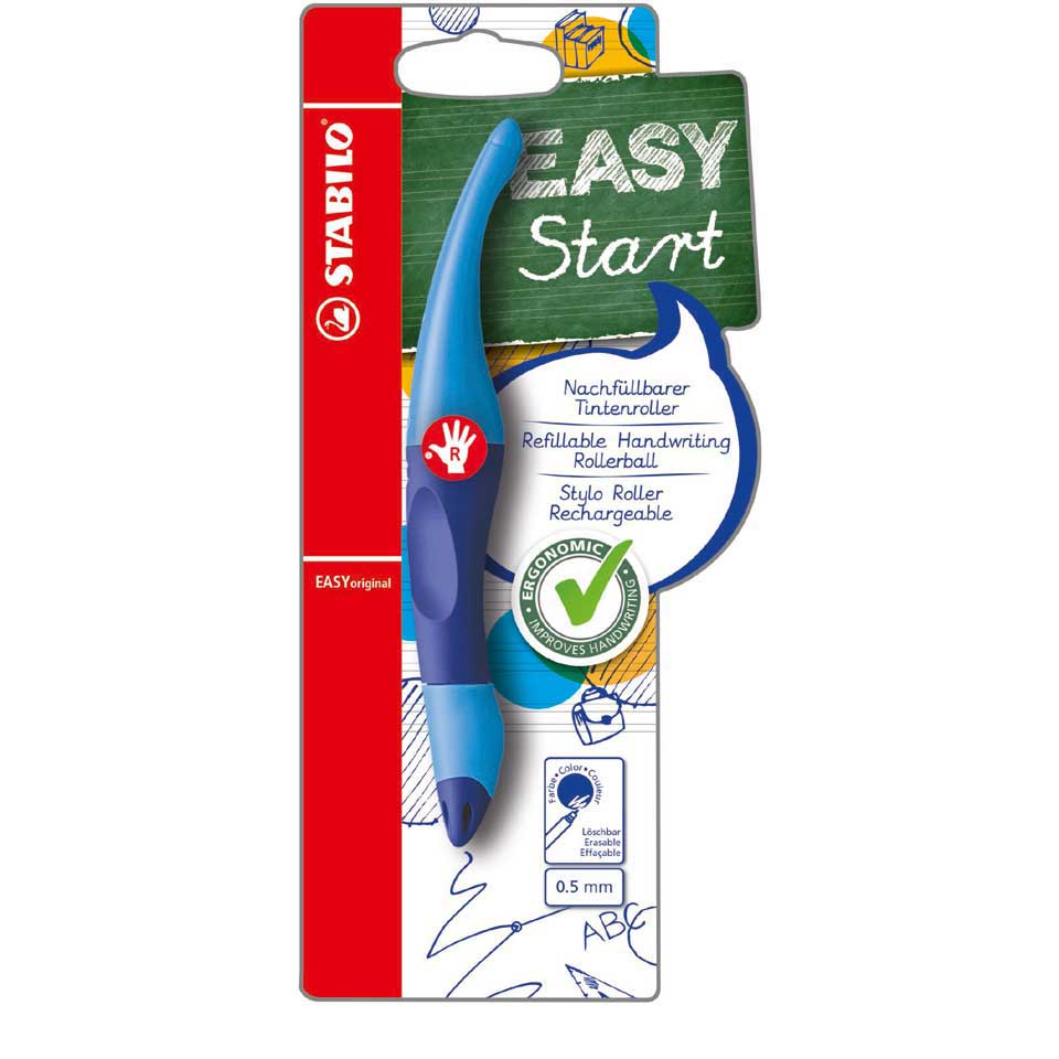 STABILO EASY rollerball rechtshandig - blauw