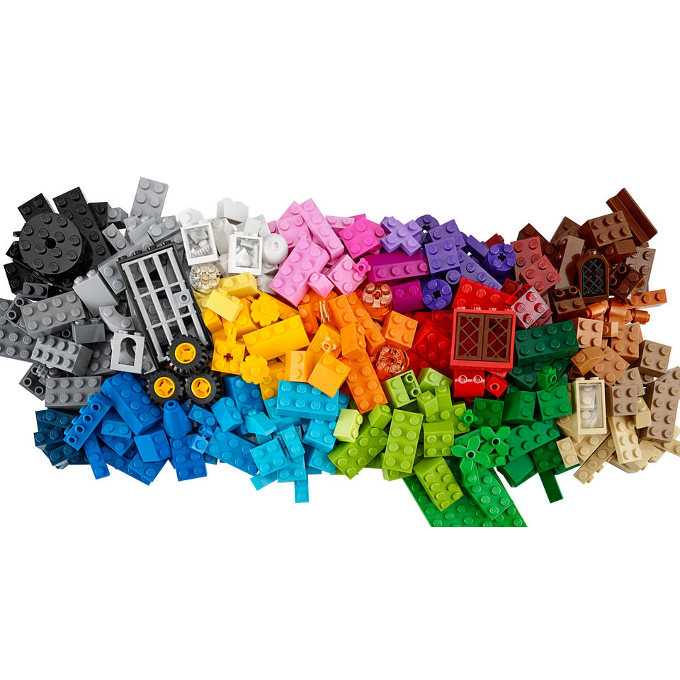 Ophef Actief eend LEGO Classic creatieve grote opbergdoos 10698