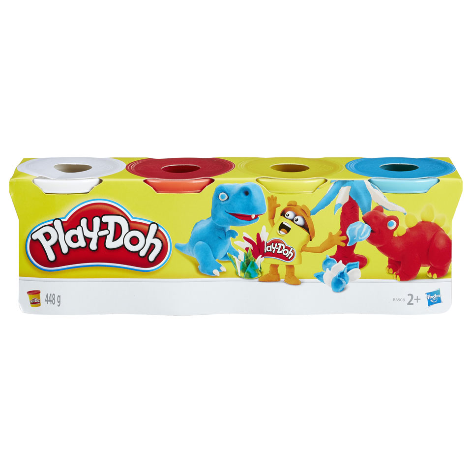 band Prijs Boodschapper Play-Doh speelklei set 4 potjes