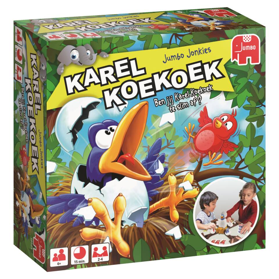Jumbo Karel Koekoek gezelschapsspel