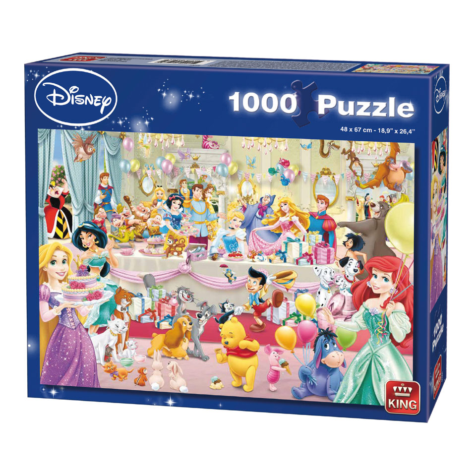 heel toespraak Paard Disney Happy Birthday puzzel - 1000 stukjes