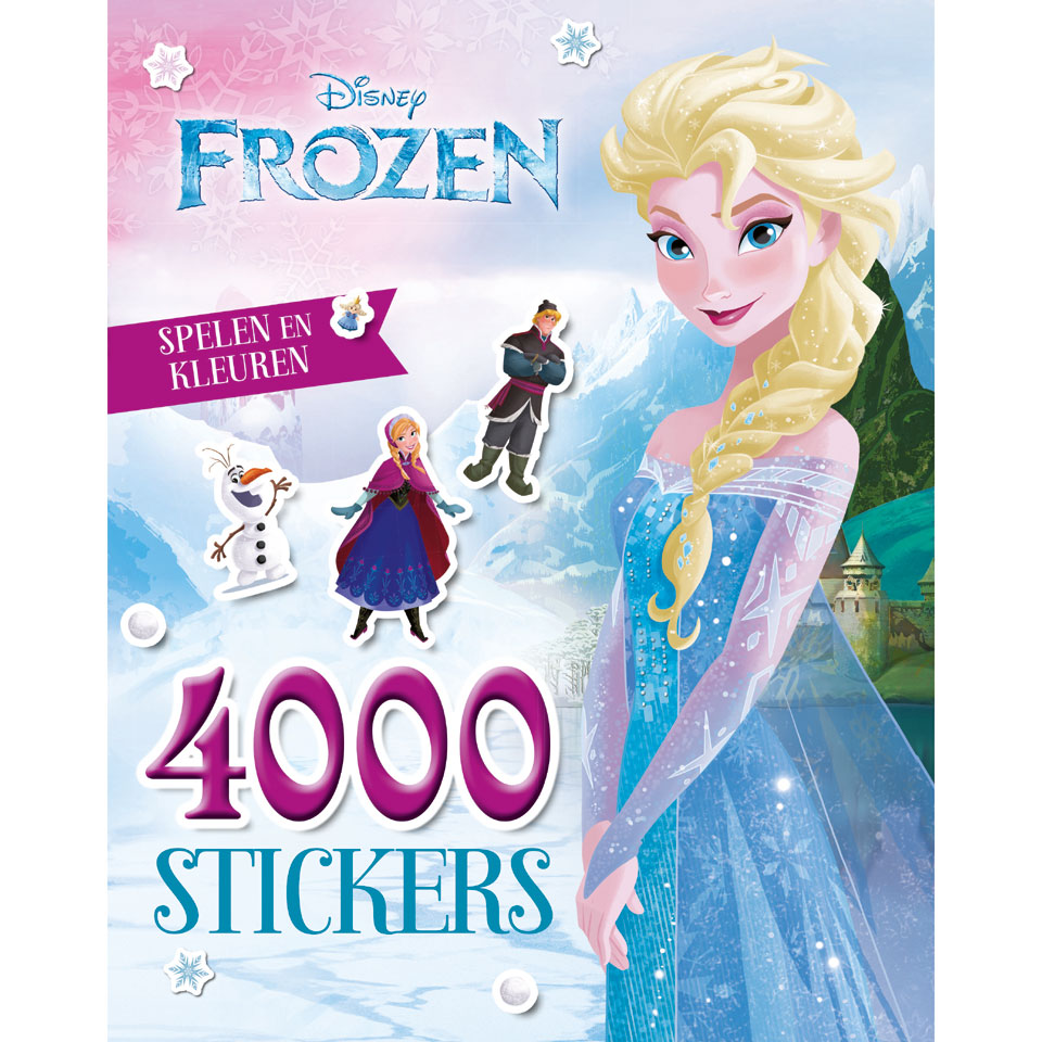 Disney Frozen spelen en kleuren 4000 stickers