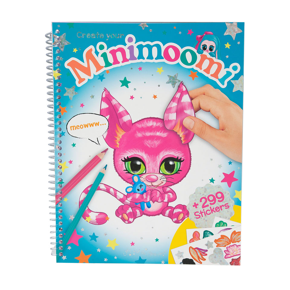 Ylvi & the Minimoomi's tekenboek