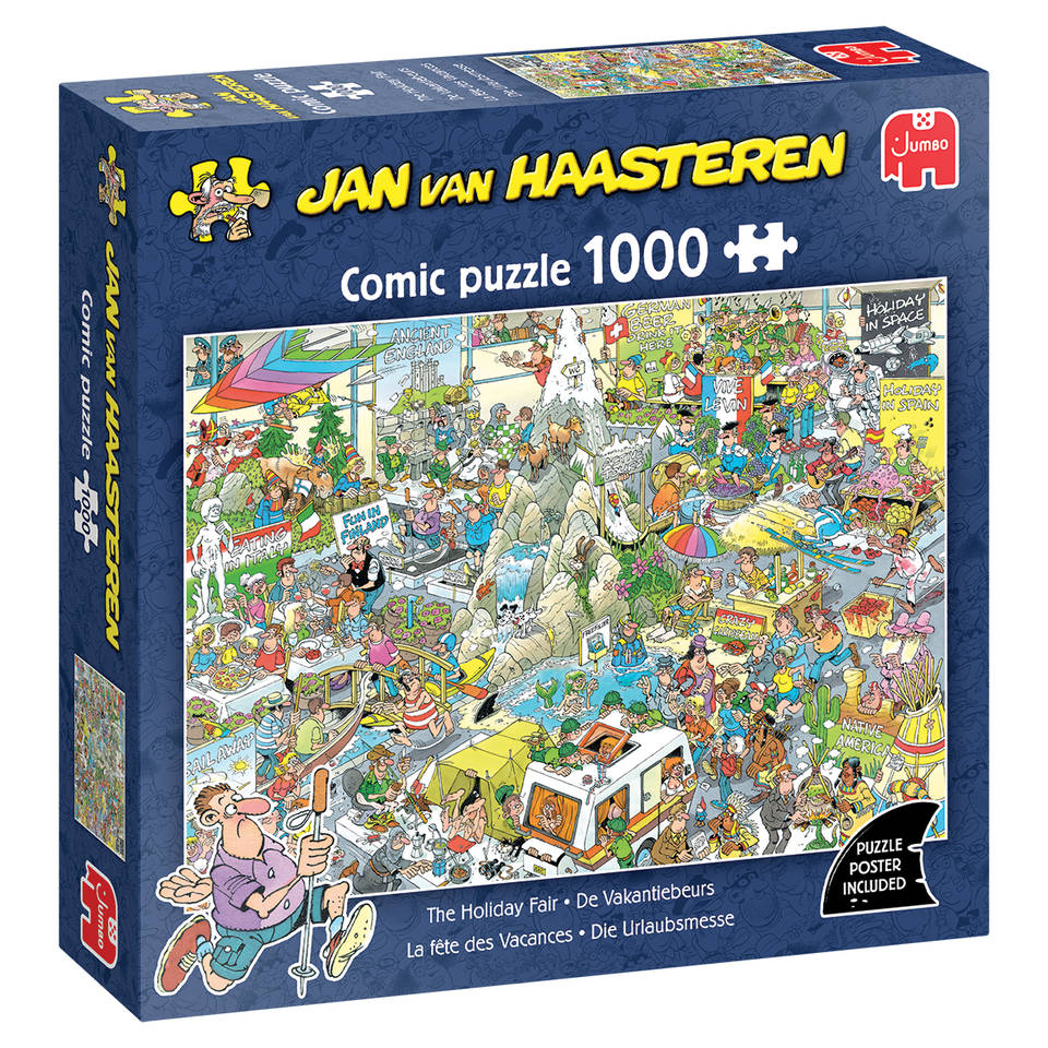 Jumbo Jan Van Haasteren Puzzel De Vakantiebeurs 1000 Stukjes jumbo-jan-van-haasteren-puzzel-de-vakantiebeurs-1000-stukjes