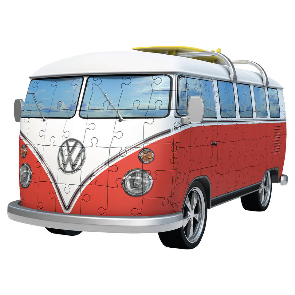 Doe voorzichtig Kalksteen Omleiden Ravensburger 3D-puzzel VW bus (T1 bully) - 162 stukjes