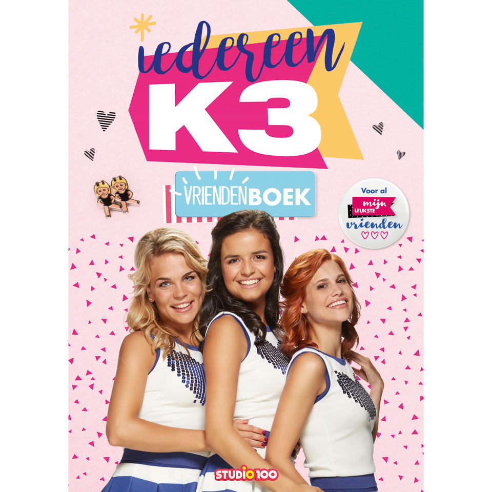 K3 vriendenboek Iedereen K3