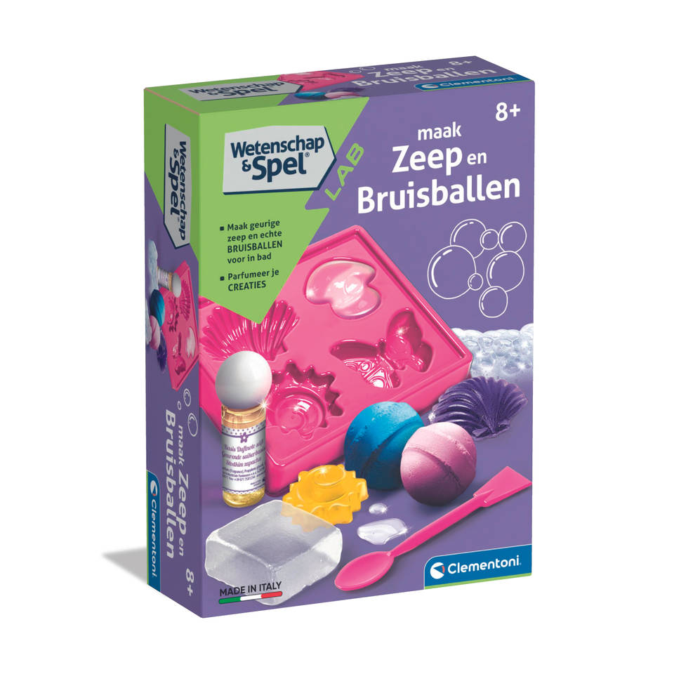 Clementoni zeep en bruisballen set