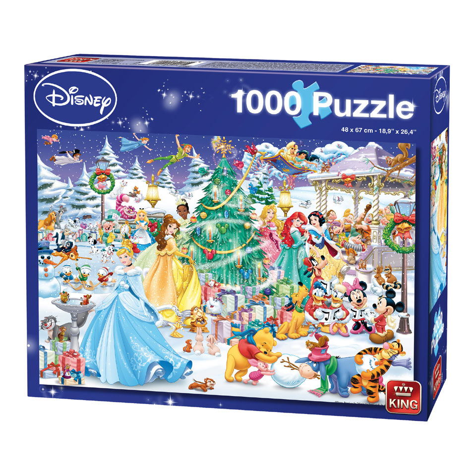 bezig Integraal vers King puzzel Disney winter wonderland - 1000 stukjes