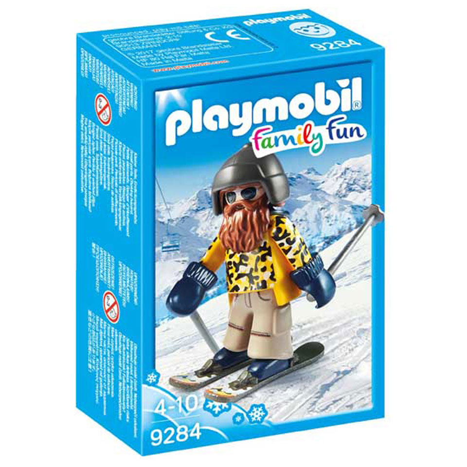 PLAYMOBIL Family Fun skiër op snowblades 9284
