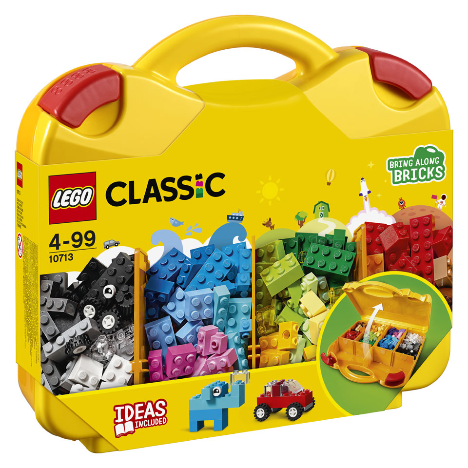 Insecten tellen Mooie jurk effect LEGO Classic creatieve koffer 10713