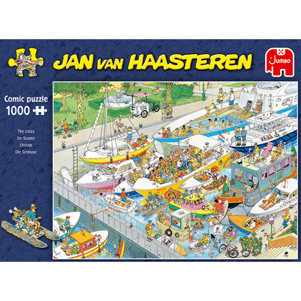 Jumbo Jan van Haasteren puzzel De Sluizen - 1000 stukjes