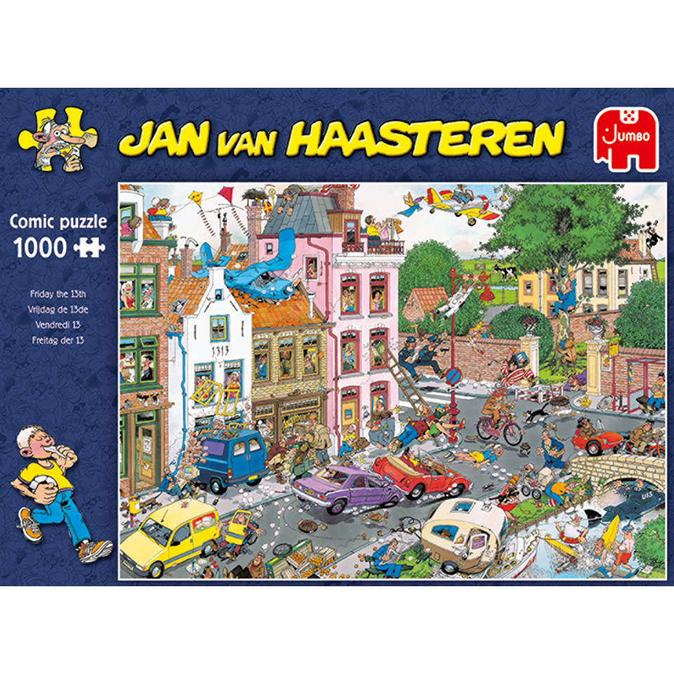 Jumbo Jan van Haasteren puzzel Vrijdag de 13e - 1000 stukjes