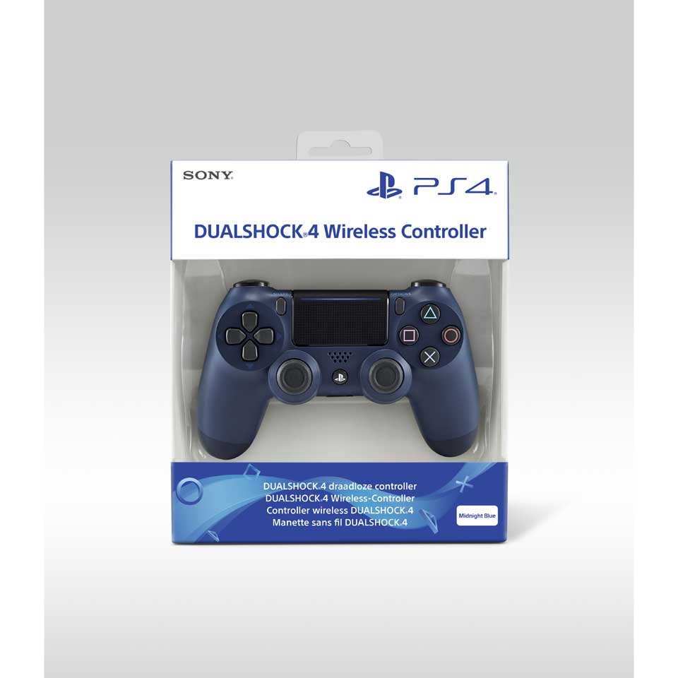 vacuüm Australische persoon informatie PS4 DualShock 4 controller V2 - Midnight Blue