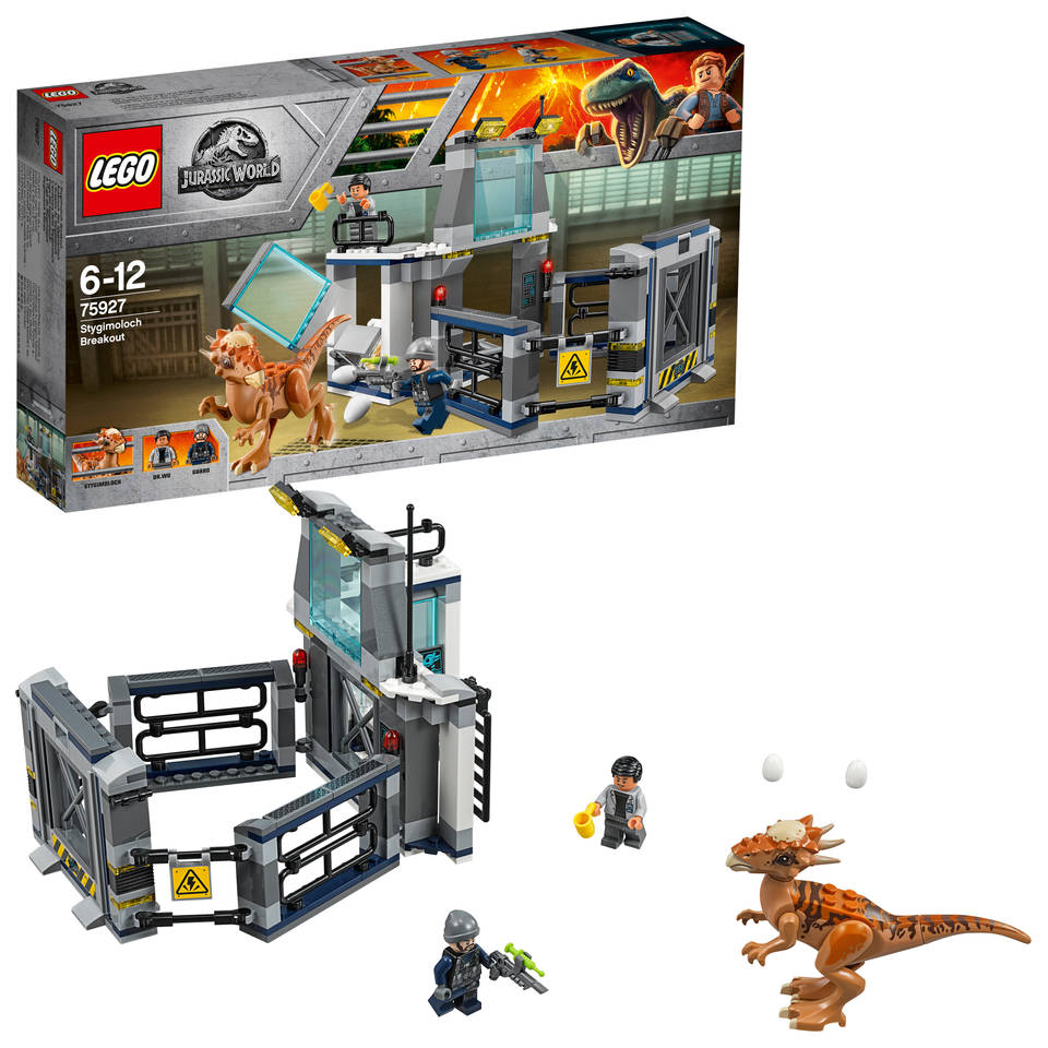 LEGO Jurassic World ontsnapping van Stygimoloch 75927